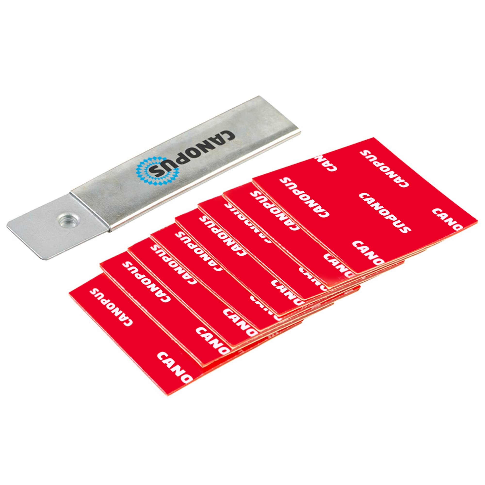 CANOPUS Adhesive Pads Double Sided Foam Tape Mounting Squares, 4910 Square, 8-PCs 2 in x 2 in Square Pack, with Box Cutter (1PC) and Razor Replacement (2PCs) - Image 4