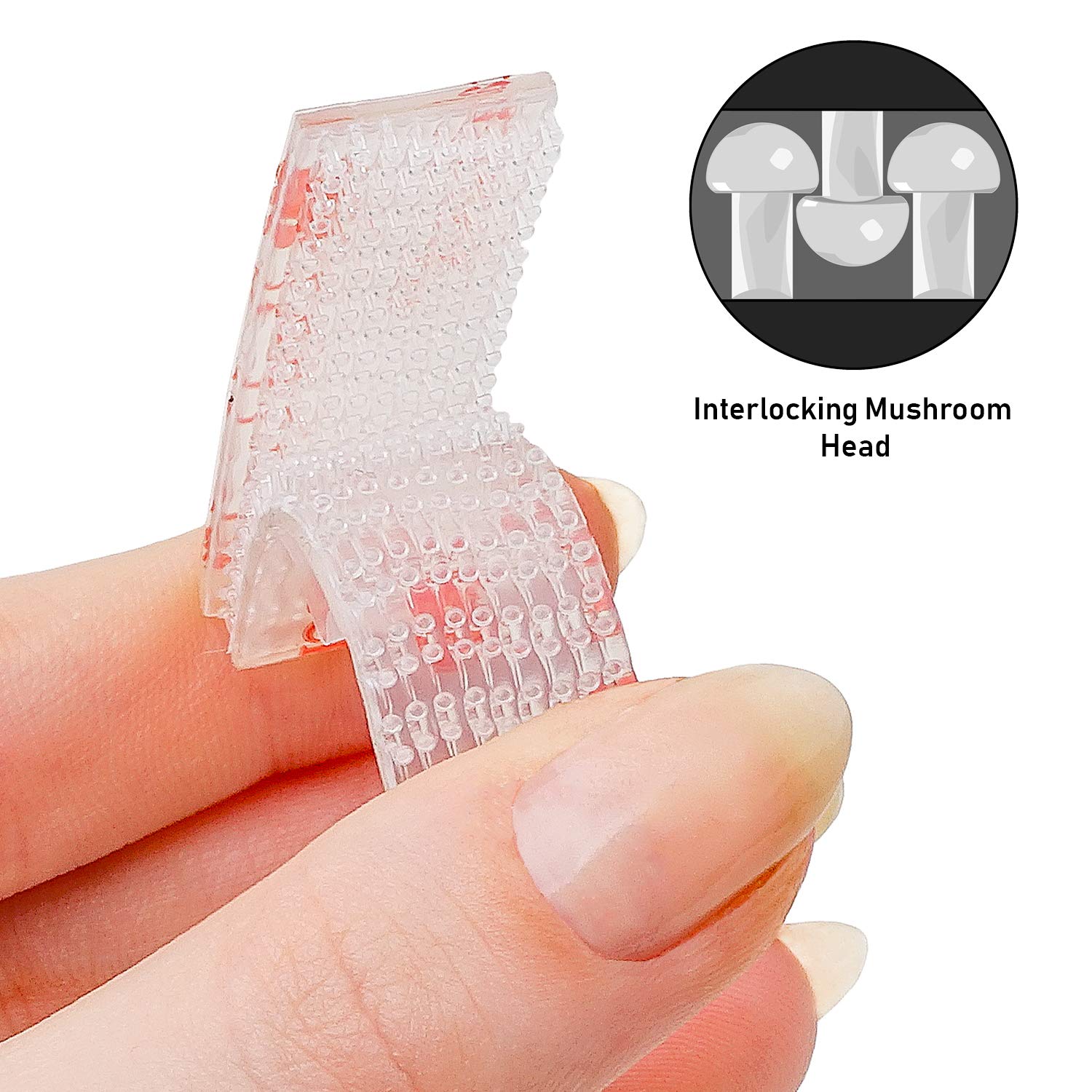 CANOPUS EZ Pass/I-Pass/SunPass Mounting Strips: Dual Lock Tape, Ezpass Tag Holder, Reclosable Fastener, Adhesive Peel-and-Stick Strips (4 Sets - 8 Pcs) with Cleaning Prep Pad (2 Pcs) - Image 4